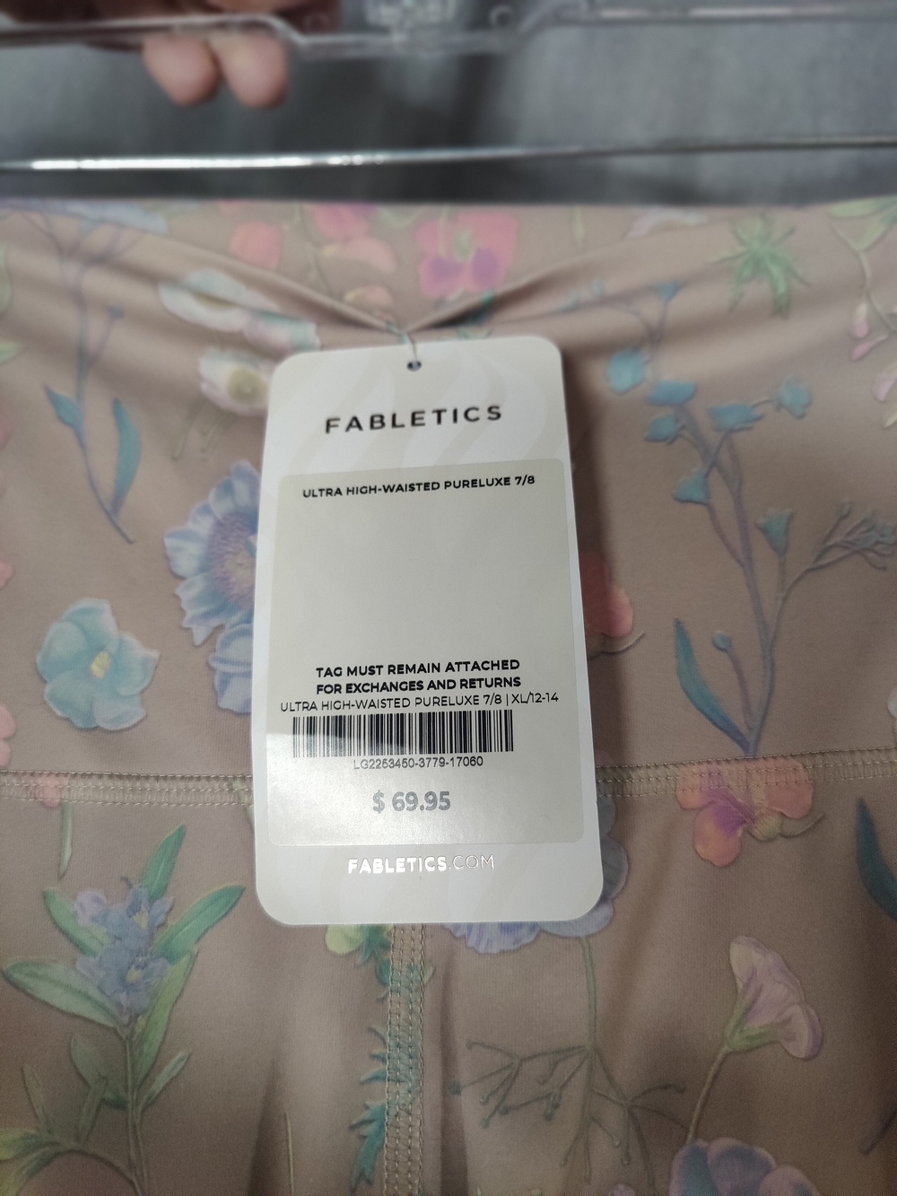 Fabletics Floral Ultra High-Waisted Leggings - Beige Floral